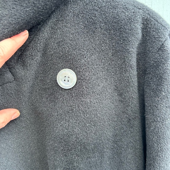 Horses Atelier Oversized black “The Winter” wool Coat, size “2” - Picture 13 of 15